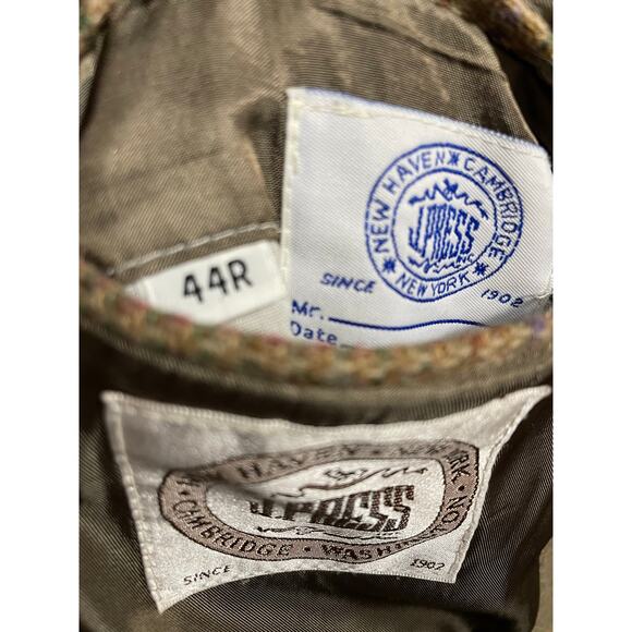 EUC - Vintage Donegal Mist Irish Wool & Cashmere Tweed Blazer - Picture 5 of 6